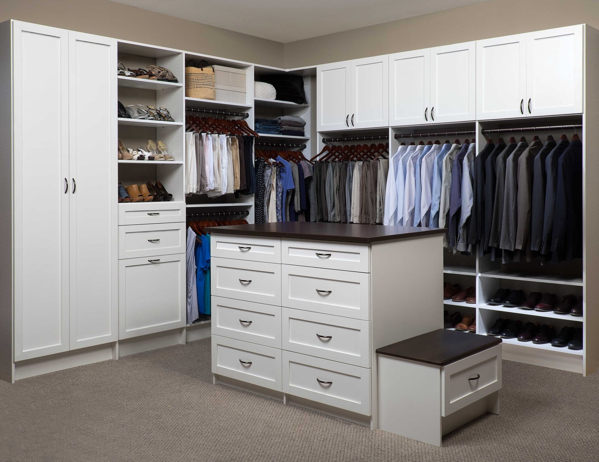 Fort Myers Custom Closets Design Premier Showcase Our Dedication To Customer Service Begins With A No Cost Consultation During Which We Will Show You Many Options For Increasing The Space In Your Closets